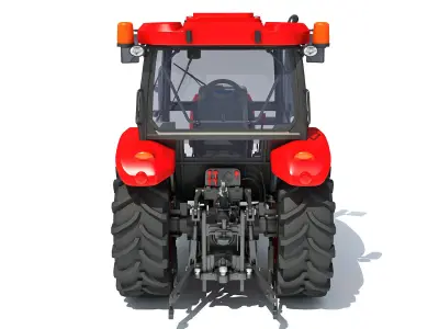Farm Tractor 3D model order
