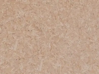 Industrial OSB Oriented Strand Board PBR Seamless Texture