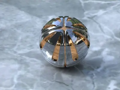 Armored Ball 3D model