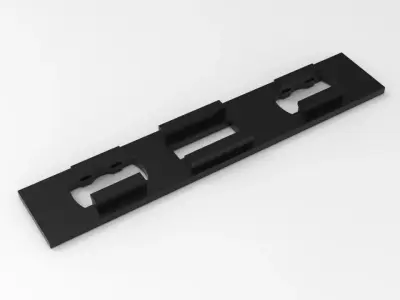 chassis and axle of the train 3D print model