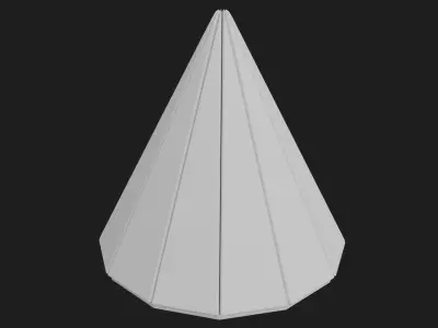 Hardsurface cone Free 3D print model