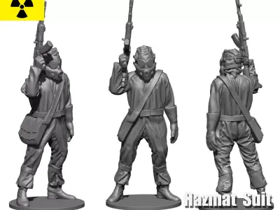 Hazmat suit  3D print model