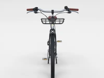 Generic Bicycle Black 3D model