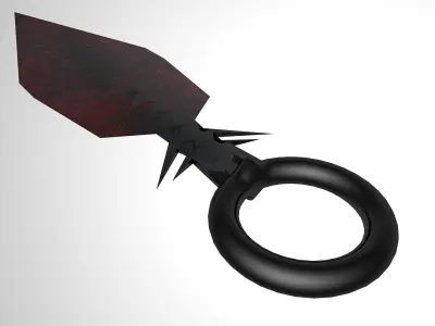 Throwing Knife Free 3D model