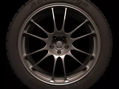 BFGoodrich Winter Tire 3D model