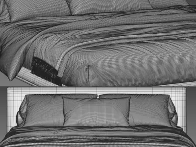 Atoll Bed 3D model