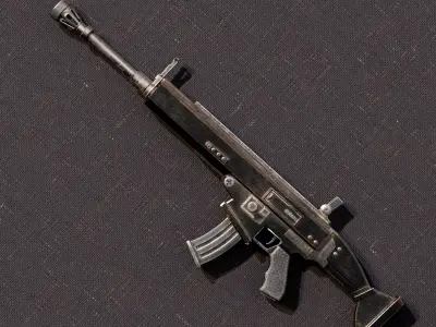 Assault Rifle GUN 3D model