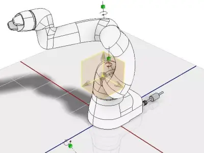 Denso Wave Human Collaboration Robot COBOTTA Standard  Free 3D model