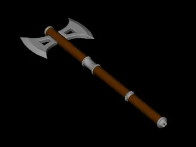 Battle Axe Free 3D model
