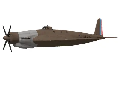 SNCAC NC3021 Belphegor 3D model