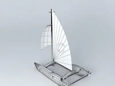 Double hull Free 3D model