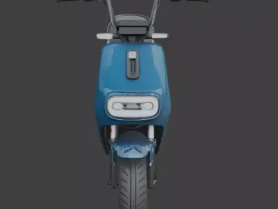 Stylized Electric Scooter 3D Model 3D model shop
