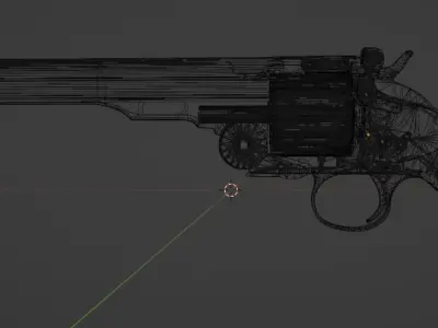 Scotchfield Revolver 3D model