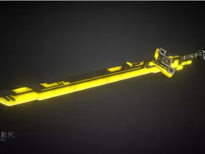 Summit Shaper Low-poly 3D model