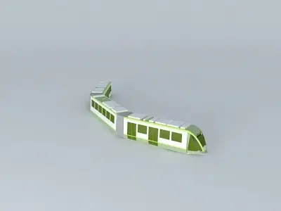 Tram 25 Free 3D model