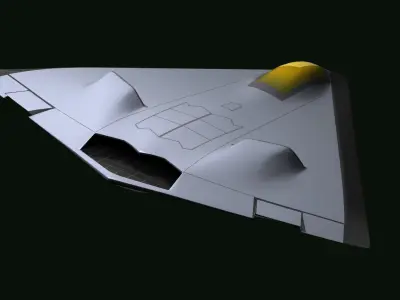 Low Observable UAV Testbed 3D model