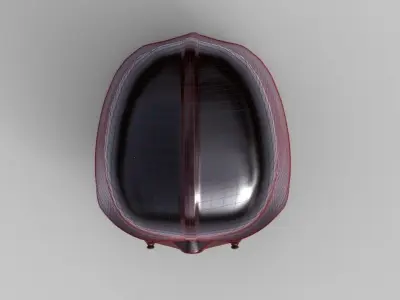 Darth Vader Helmet Low-poly 3D model buy