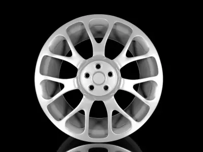3D model rim wheel part6 3D model
