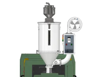 Injection Mold Machine 3D model