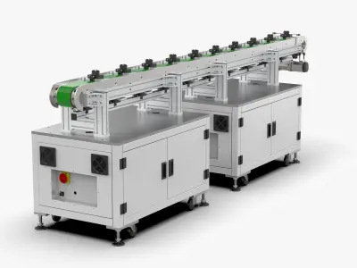 Automatic Fixed Distance Belt Line 3D model