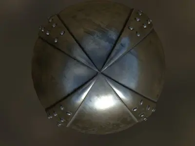 Normal Nasal Helmet  Low-poly 3D model