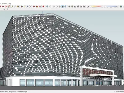 Sketchup Building V3 3D model