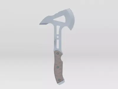 Game Ready Axe - PBR Melee Weapon  3D model
