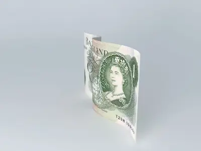 The English Quid   1969 Free 3D model
