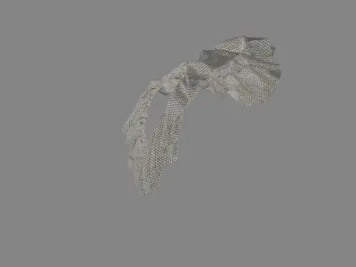 Dress collars scarves and necklaces decorated 3d models 3D model order