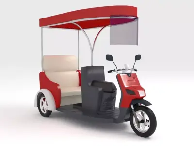 Mototaxi 3D model