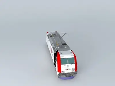 Bombardier - TRAXX F140 AC2 / Kombi Verkehr livery Free 3D model
