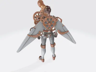 manusia capung 3D model