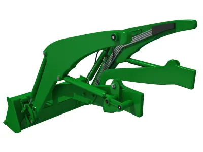 Green Crane  3D model