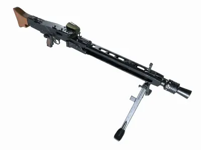 Machine Gun 42 3D model