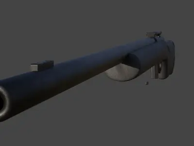 M24 Sniper Free low-poly 3D model