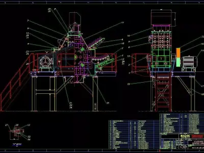 TK-15 TERTIARY IMPACT CRUSHER 3D model