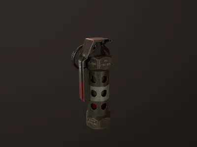 GRENADE M 84 Low-poly 3D model