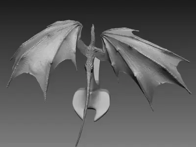 Decimated untested print Dragon 3D model 3D print model