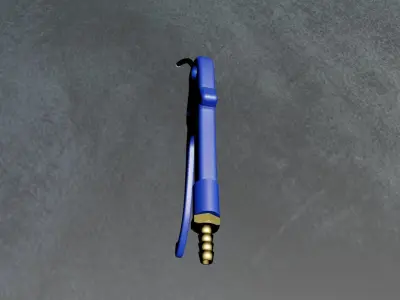 Air Blowgun 3D model
