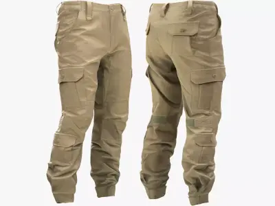 Pants 198 - All MH Bodies - UE5 Skeletons - Rigged Low-poly 3D model