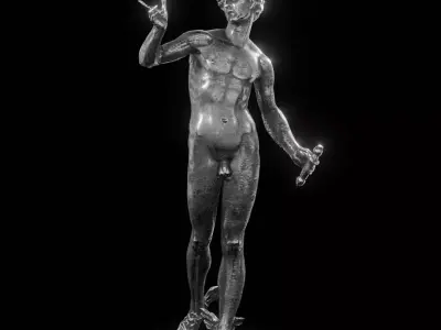 Steel Mercury Free 3D model