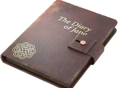 The Diary Of Jane Low-poly 3D model