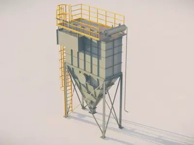 dust collector 3D Model 3D model