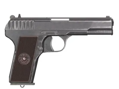 Tokarev TT33 3D model