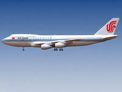Air China Boeing 3D model