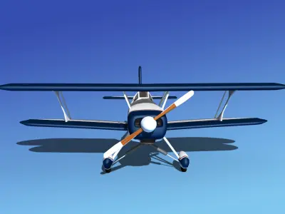 Stolp Starduster SA100 V14 3D model