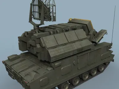 SA-15 Gauntlet 3D model