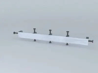 Laminating clamp 3D model