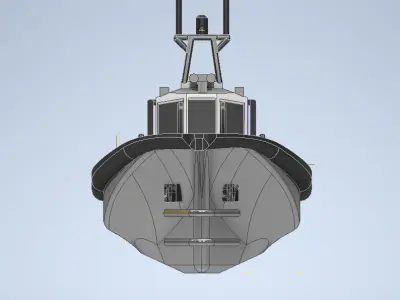Turkish Coast Guard boat code 901 3D print model