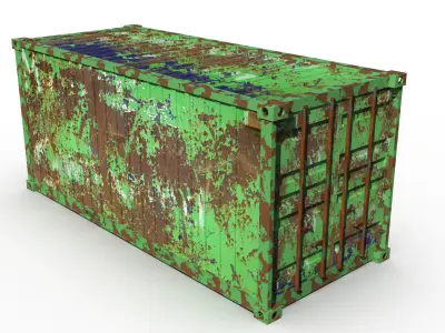 Container  3D model purchase